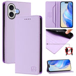 เคสโทรศัพท์หนังดูดแม่เหล็กพับสองชั้น RC01 พร้อม RFID สำหรับ iPhone 17e / 16e, สำหรับ iPhone 17 Pro Max, สำหรับ iPhone 17 Pro, สำหรับ iPhone 17, สำหรับ iPhone Air, สำหรับ iPhone 16 Pro Max