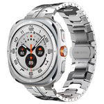 สายรัดนาฬิกาไทเทเนียมอัลลอยด์หัวเข็มขัดรูปผีเสื้อ สำหรับ Samsung Galaxy Watch Ultra 47mm / Ultra 2025