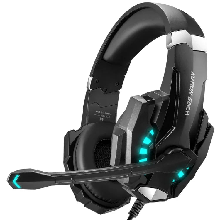 หูฟังเกมแบบครอบหู KOTION EACH G9000 Pro พร้อมไมโครโฟน สายยาวประมาณ 2.1 ม., G9000 Pro