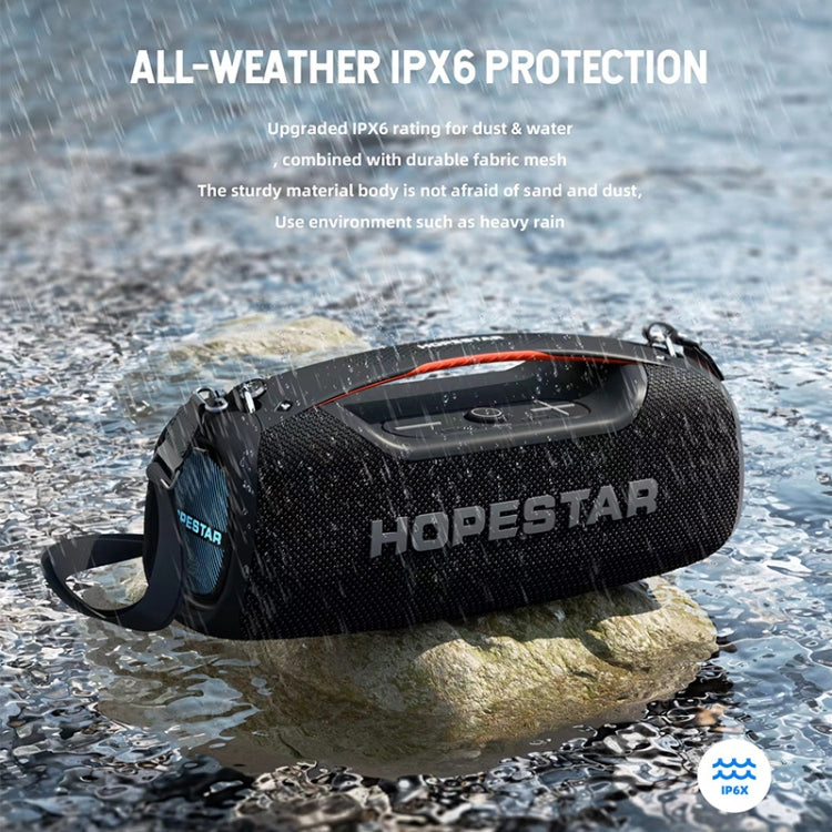 ลำโพงบลูทูธพกพากันน้ำ IPX6 HOPESTAR A60 100W พร้อมไมโครโฟน