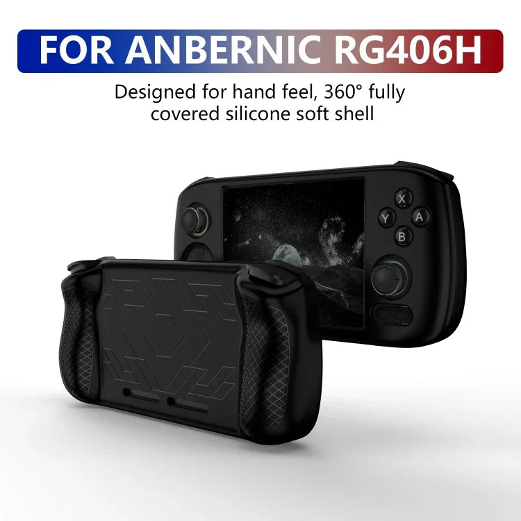 เคสป้องกันเครื่องเล่นเกมซิลิโคน สำหรับ ANBERNIC RG406H
