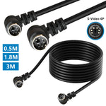 สายต่อแกน Mini DIN 6 พิน ขนาด 0.5 ม., 1.8 ม., 3 ม.