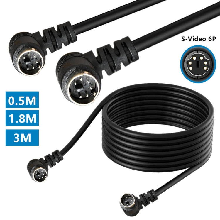 สายต่อแกน Mini DIN 6 พิน ขนาด 0.5 ม., 1.8 ม., 3 ม.