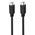 สายต่อแกน Mini DIN 6 พิน ขนาด 0.5 ม., 1.8 ม., 3 ม.