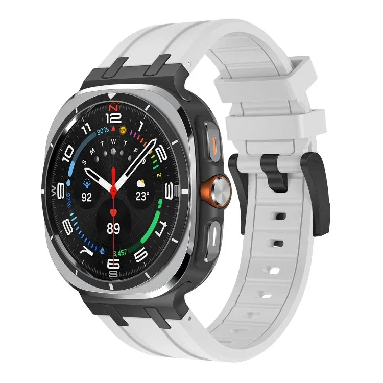 สายรัดนาฬิกาซิลิโคนเหลวรุ่น AP สำหรับ Samsung Galaxy Watch Ultra 47 มม. / Ultra 2025