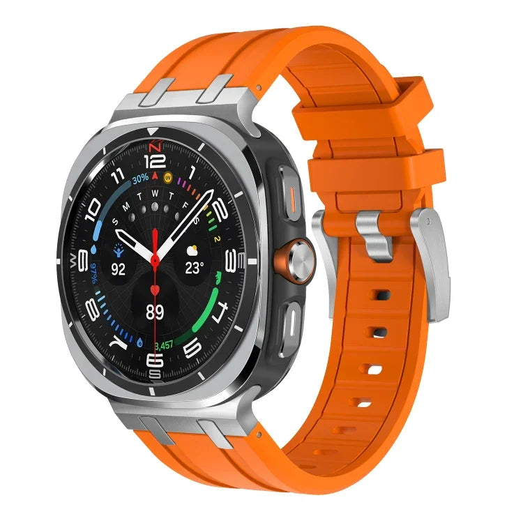 สายรัดนาฬิกาซิลิโคนเหลวรุ่น AP สำหรับ Samsung Galaxy Watch Ultra 47 มม. / Ultra 2025