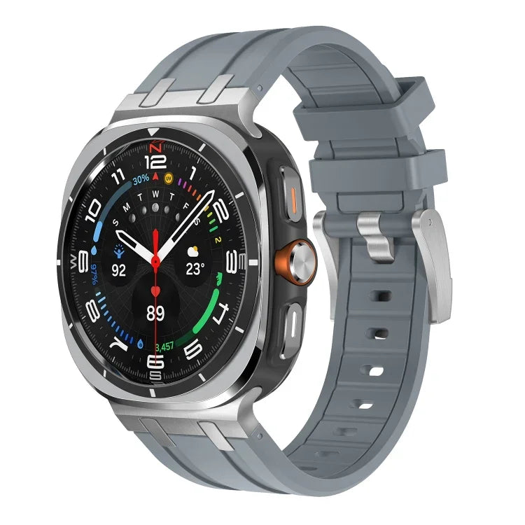 สายรัดนาฬิกาซิลิโคนเหลวรุ่น AP สำหรับ Samsung Galaxy Watch Ultra 47 มม. / Ultra 2025