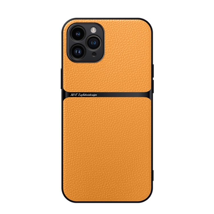 เคสโทรศัพท์หนังลิทชี่แม่เหล็กปกป้องเต็มรูปแบบกันกระแทก สำหรับ iPhone 11, สำหรับ iPhone 11 Pro, สำหรับ iPhone X / XS, สำหรับ iPhone XR, สำหรับ iPhone XS Max