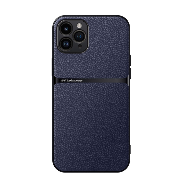 เคสโทรศัพท์หนังลิทชี่แม่เหล็กปกป้องเต็มรูปแบบกันกระแทก สำหรับ iPhone 11, สำหรับ iPhone 11 Pro, สำหรับ iPhone X / XS, สำหรับ iPhone XR, สำหรับ iPhone XS Max