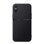 เคสโทรศัพท์หนังลิทชี่แม่เหล็กปกป้องเต็มรูปแบบกันกระแทก สำหรับ iPhone 11, สำหรับ iPhone 11 Pro, สำหรับ iPhone X / XS, สำหรับ iPhone XR, สำหรับ iPhone XS Max