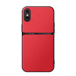 เคสโทรศัพท์หนังลิทชี่แม่เหล็กปกป้องเต็มรูปแบบกันกระแทก สำหรับ iPhone 11, สำหรับ iPhone 11 Pro, สำหรับ iPhone X / XS, สำหรับ iPhone XR, สำหรับ iPhone XS Max