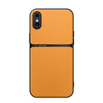 เคสโทรศัพท์หนังลิทชี่แม่เหล็กปกป้องเต็มรูปแบบกันกระแทก สำหรับ iPhone 11, สำหรับ iPhone 11 Pro, สำหรับ iPhone X / XS, สำหรับ iPhone XR, สำหรับ iPhone XS Max