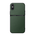 เคสโทรศัพท์หนังลิทชี่แม่เหล็กปกป้องเต็มรูปแบบกันกระแทก สำหรับ iPhone 11, สำหรับ iPhone 11 Pro, สำหรับ iPhone X / XS, สำหรับ iPhone XR, สำหรับ iPhone XS Max