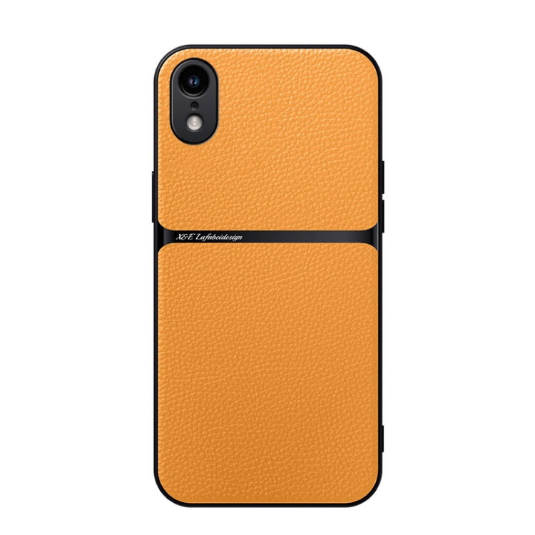 เคสโทรศัพท์หนังลิทชี่แม่เหล็กปกป้องเต็มรูปแบบกันกระแทก สำหรับ iPhone 11, สำหรับ iPhone 11 Pro, สำหรับ iPhone X / XS, สำหรับ iPhone XR, สำหรับ iPhone XS Max