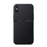 เคสโทรศัพท์หนังลิทชี่แม่เหล็กปกป้องเต็มรูปแบบกันกระแทก สำหรับ iPhone 11, สำหรับ iPhone 11 Pro, สำหรับ iPhone X / XS, สำหรับ iPhone XR, สำหรับ iPhone XS Max