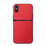 เคสโทรศัพท์หนังลิทชี่แม่เหล็กปกป้องเต็มรูปแบบกันกระแทก สำหรับ iPhone 11, สำหรับ iPhone 11 Pro, สำหรับ iPhone X / XS, สำหรับ iPhone XR, สำหรับ iPhone XS Max