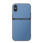 เคสโทรศัพท์หนังลิทชี่แม่เหล็กปกป้องเต็มรูปแบบกันกระแทก สำหรับ iPhone 11, สำหรับ iPhone 11 Pro, สำหรับ iPhone X / XS, สำหรับ iPhone XR, สำหรับ iPhone XS Max