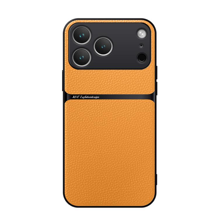 เคสโทรศัพท์หนังลิ้นจี่ดูดแม่เหล็กปกคลุมเต็มรูปแบบกันกระแทก สำหรับ iPhone 17e / 16e, สำหรับ iPhone 17 Pro Max, สำหรับ iPhone 17 Pro, สำหรับ iPhone 17, สำหรับ iPhone Air, สำหรับ iPhone 16 Pro Max, สำหรับ iPhone 16 Pro, สำหรับ iPhone 16 Plus