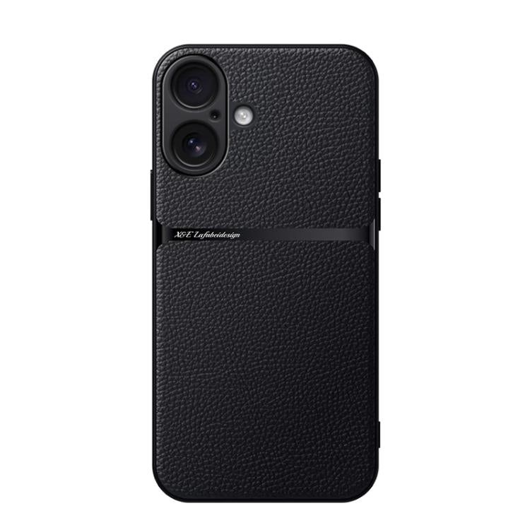 เคสโทรศัพท์หนังลิ้นจี่ดูดแม่เหล็กปกคลุมเต็มรูปแบบกันกระแทก สำหรับ iPhone 17e / 16e, สำหรับ iPhone 17 Pro Max, สำหรับ iPhone 17 Pro, สำหรับ iPhone 17, สำหรับ iPhone Air, สำหรับ iPhone 16 Pro Max, สำหรับ iPhone 16 Pro, สำหรับ iPhone 16 Plus