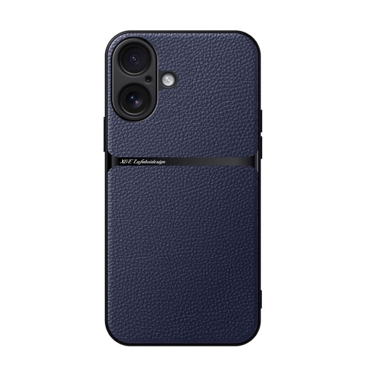 เคสโทรศัพท์หนังลิ้นจี่ดูดแม่เหล็กปกคลุมเต็มรูปแบบกันกระแทก สำหรับ iPhone 17e / 16e, สำหรับ iPhone 17 Pro Max, สำหรับ iPhone 17 Pro, สำหรับ iPhone 17, สำหรับ iPhone Air, สำหรับ iPhone 16 Pro Max, สำหรับ iPhone 16 Pro, สำหรับ iPhone 16 Plus