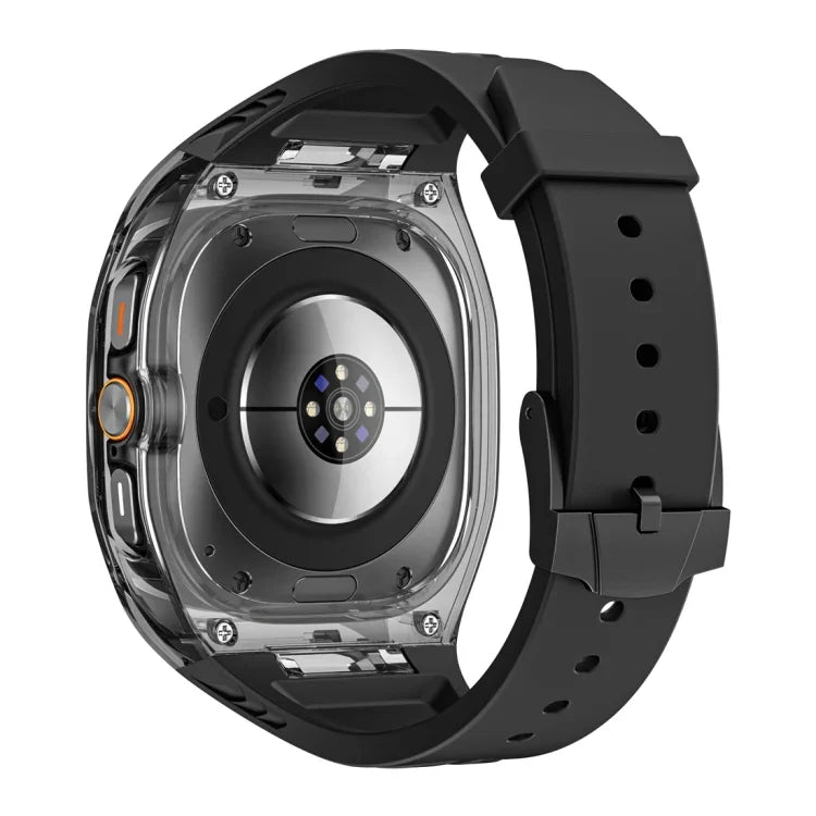 เคสสายรัดนาฬิกาฮาร์ดไฮบริด PC + TPU ดัดแปลง สำหรับ Samsung Galaxy Watch Ultra 47 มม. / Ultra 2025