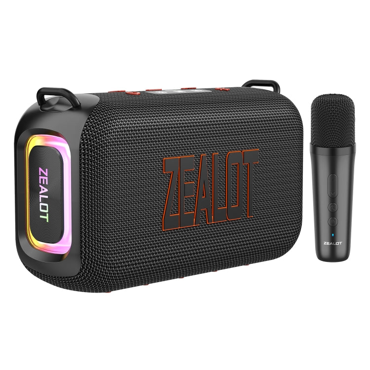 ลำโพงบลูทูธพกพากันน้ำ 50W พร้อมไมโครโฟน Zealot S85M, S85 + 1 ไมค์