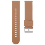 Solid Color Steel Buckle Silicone Watch Band, 18mm, 19mm, 20mm