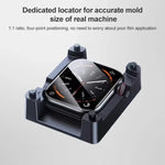 ฟิล์มป้องกันหน้าจอนาฬิกาแบบไฮโดรเจลนุ่มพร้อมตัวระบุตำแหน่ง สำหรับ Apple Watch Series 6 / 5 / 4 / SE 44 มม., Series 6 / 5 / 4 / SE 40 มม., Series 11 / 10 46 มม., Series 11 / 10 42 มม., Apple Watch Ultra 3 / 2 / 1 49...