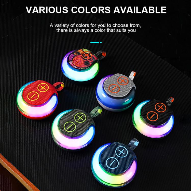 ลำโพงบลูทูธพกพากันน้ำพร้อมไฟ RGB สำหรับใช้กลางแจ้งและซับวูฟเฟอร์ตั้งโต๊ะ