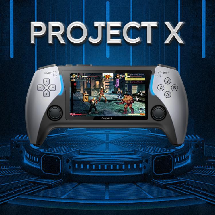 เครื่องเล่นเกมมือถือ PROJECT X หน้าจอ 4.3 นิ้ว CPU ATM 7051