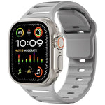 สายรัดนาฬิกาซิลิโคนรูหลายสีสองสีหมุดเดี่ยว สำหรับ Apple Watch 46 มม. / 49 มม. / 45 มม. / 44 มม.