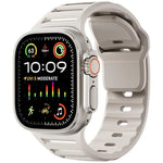 สายรัดนาฬิกาซิลิโคนรูหลายสีสองสีหมุดเดี่ยว สำหรับ Apple Watch 46 มม. / 49 มม. / 45 มม. / 44 มม.