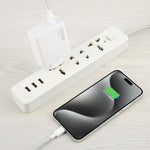 ที่ชาร์จเร็ว USB 120W พร้อมสาย USB ถึง Type-C ยาว 1 เมตร, 120W