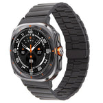 สายรัดนาฬิกาแม่เหล็กสแตนเลสสตีลลายไม้ไผ่ สำหรับ Samsung Galaxy Watch Ultra 47 มม. / Ultra 2025