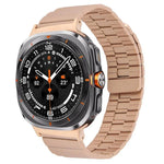 สายรัดนาฬิกาแม่เหล็กสแตนเลสสตีลลายไม้ไผ่ สำหรับ Samsung Galaxy Watch Ultra 47 มม. / Ultra 2025