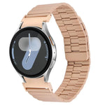 สายรัดนาฬิกาโลหะแม่เหล็กปลดล็อกเร็วลายไม้ไผ่ สำหรับ Samsung Galaxy Watch 7 / 6 / 5 / 4