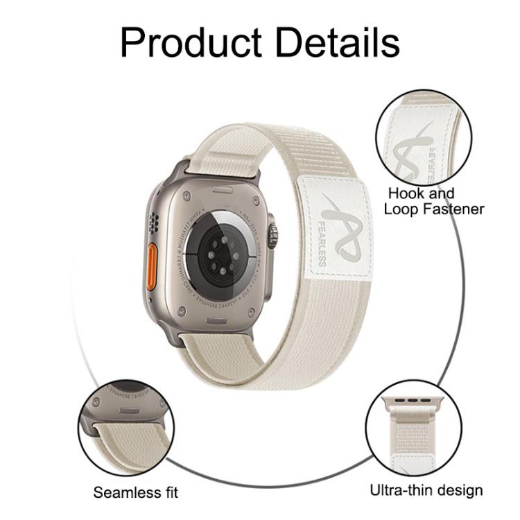 สายไนลอน Fearless Trail Loop สำหรับ Apple Watch 46mm / 49mm / 45mm / 44mm, สำหรับ Apple Watch 42mm / 41mm / 40mm / 38mm