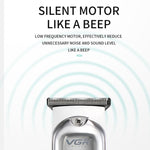 เครื่องตัดผมไฟฟ้าใบมีดเหล็กกล้าคาร์บอน VGR รุ่น V-071 กำลัง 5W