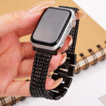 สายรัดนาฬิกาสแตนเลส 6 โซ่ สำหรับ Apple Watch 46 มม. / 49 มม. / 45 มม. / 44 มม. และ Apple Watch 42 มม. / 41 มม. / 40 มม. / 38 มม.