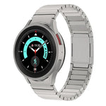 สายรัดนาฬิกาสแตนเลสสตีลหัวเข็มขัดแม่เหล็ก One Bead สำหรับ Samsung Galaxy Watch 4 / 5 / 6 / 7