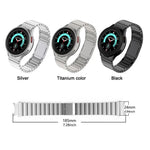 สายรัดนาฬิกาสแตนเลสสตีลหัวเข็มขัดแม่เหล็ก One Bead สำหรับ Samsung Galaxy Watch 4 / 5 / 6 / 7