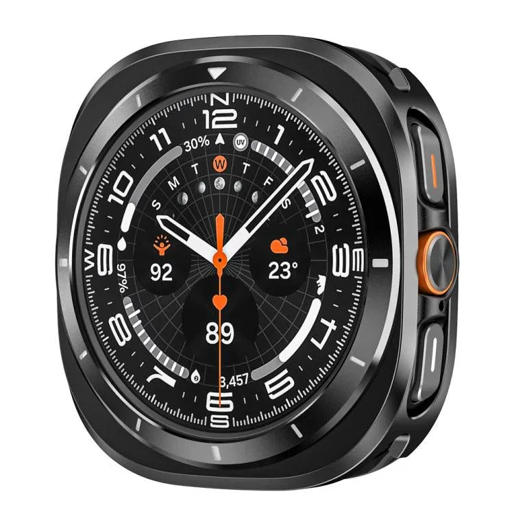 ฝาครอบป้องกันนาฬิกาอลูมิเนียมอัลลอยด์และ PC สำหรับ Samsung Galaxy Watch Ultra 47mm / Ultra 2025