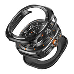 ฝาครอบป้องกันนาฬิกาอลูมิเนียมอัลลอยด์และ PC สำหรับ Samsung Galaxy Watch Ultra 47mm / Ultra 2025