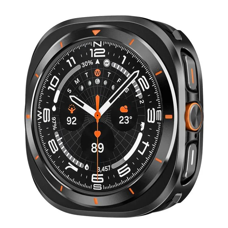 ฝาครอบป้องกันนาฬิกาอลูมิเนียมอัลลอยด์และ PC สำหรับ Samsung Galaxy Watch Ultra 47mm / Ultra 2025