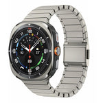 สายรัดนาฬิกาสแตนเลสหัวเข็มขัดนอร์แมนไม้ไผ่ สำหรับ Samsung Galaxy Watch Ultra 47mm / Ultra 2025