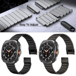 สายรัดนาฬิกาสแตนเลสหัวเข็มขัดนอร์แมนไม้ไผ่ สำหรับ Samsung Galaxy Watch Ultra 47mm / Ultra 2025