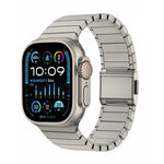 สายรัดนาฬิกาไทเทเนียมแท้หัวเข็มขัดนอร์แมนลายไม้ไผ่ สำหรับ Apple Watch 46mm / 49mm / 45mm / 44mm