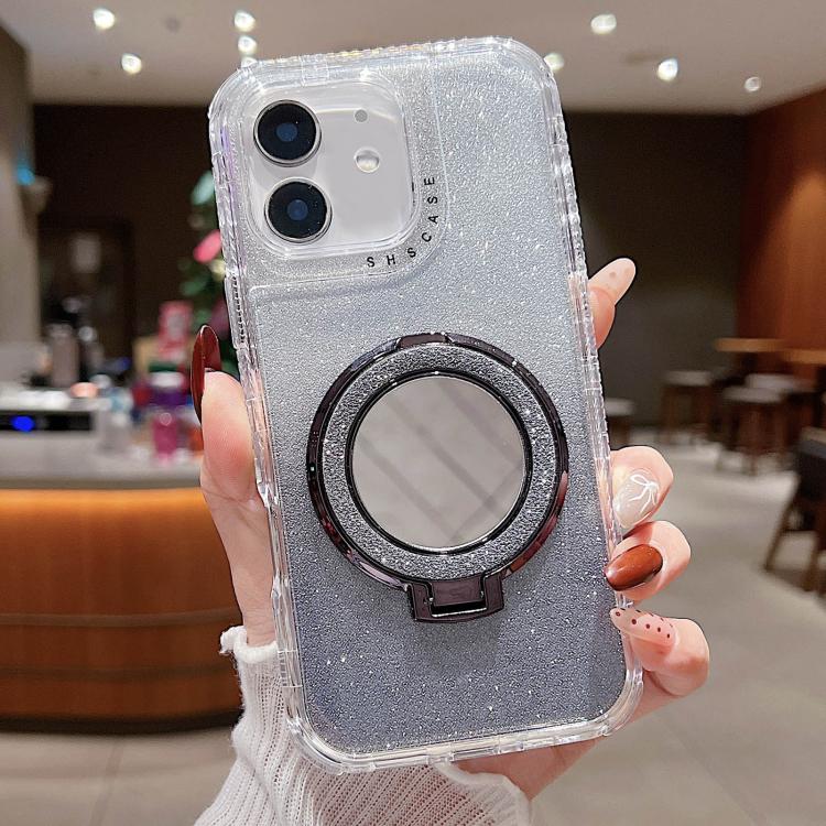Mirror Holder Glitterr MagSafe Phone Case, For iPhone 11 Pro Max, For iPhone 11