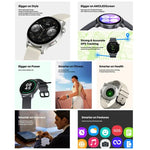 Zeblaze Btalk 3 GPS หน้าจอ AMOLED HD ขนาด 1.43 นิ้ว นาฬิกาอัจฉริยะเพื่อสุขภาพและฟิตเนส รองรับการโทรผ่านบลูทูธ