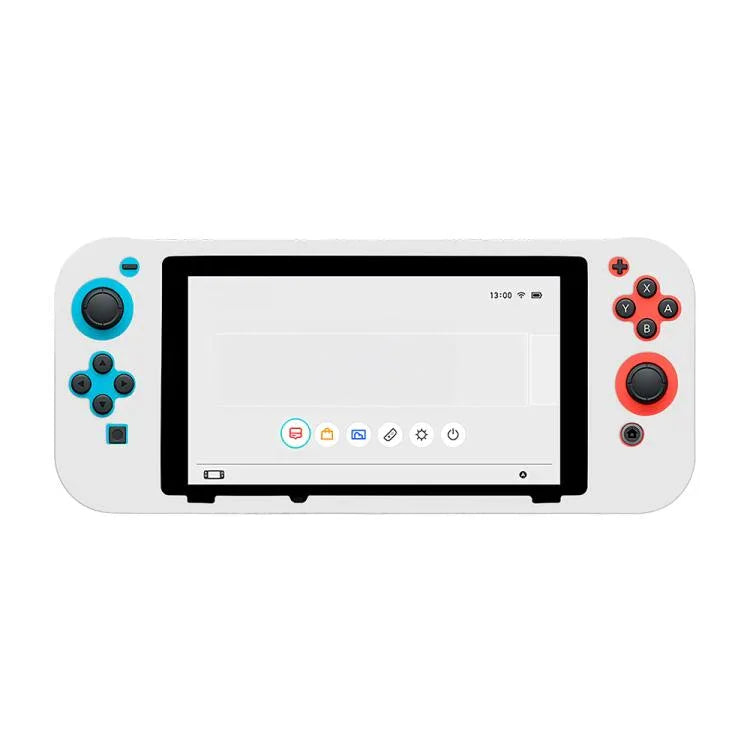 เคสซิลิโคนสีเรียบเต็มรูปแบบสำหรับเครื่องเล่นเกม Nintendo Switch